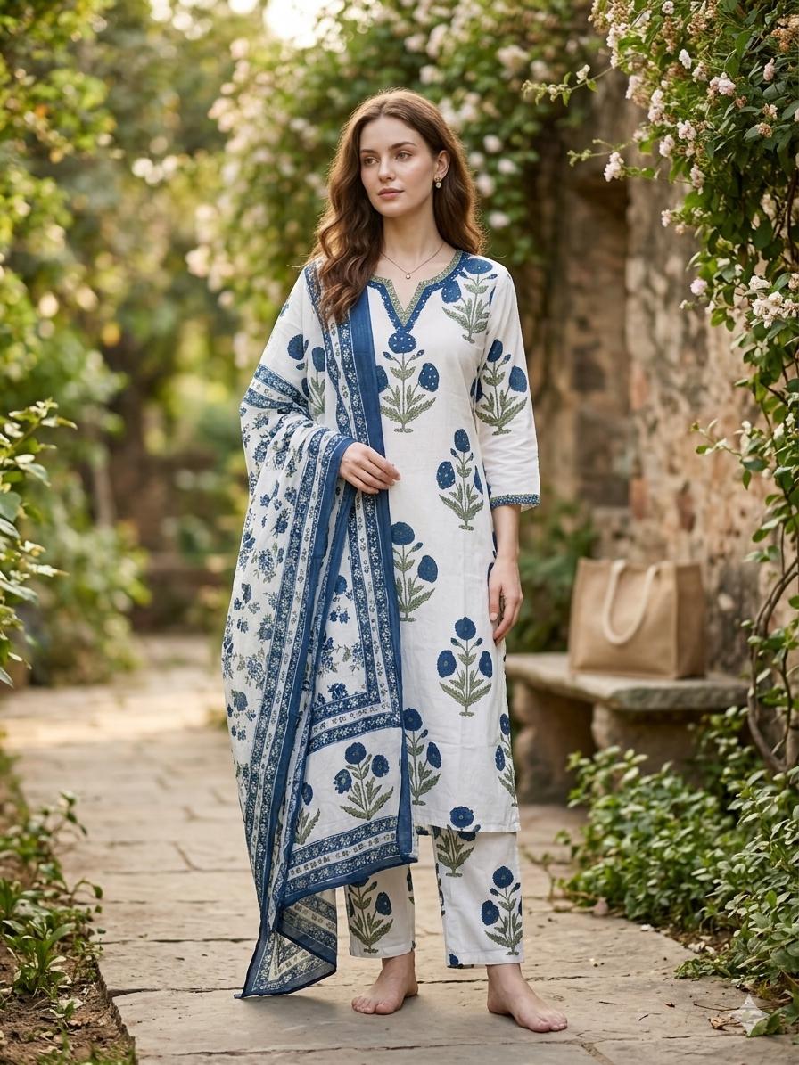 Bluebell Ivory Suit Set