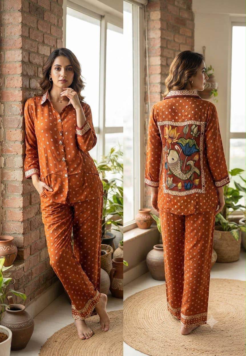 The Matsya Kalamkari Co-ord Set