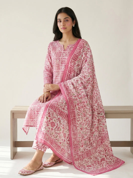 Gulaab Phool Everyday Kurta Set