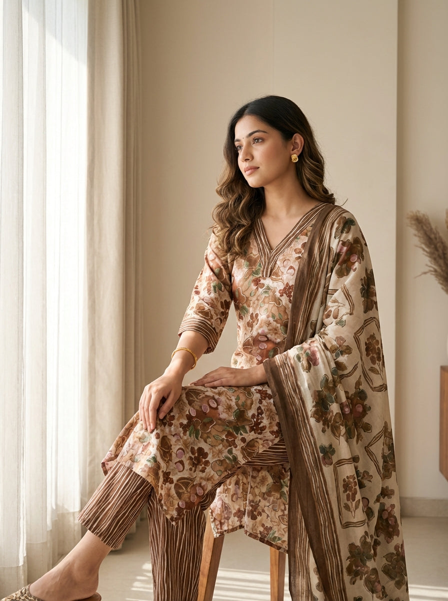 Mitti Blossom Everyday Suit Set