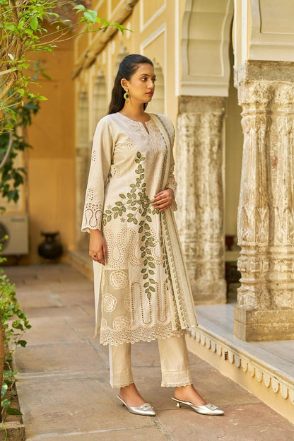 Ivory Zari Bloom Set