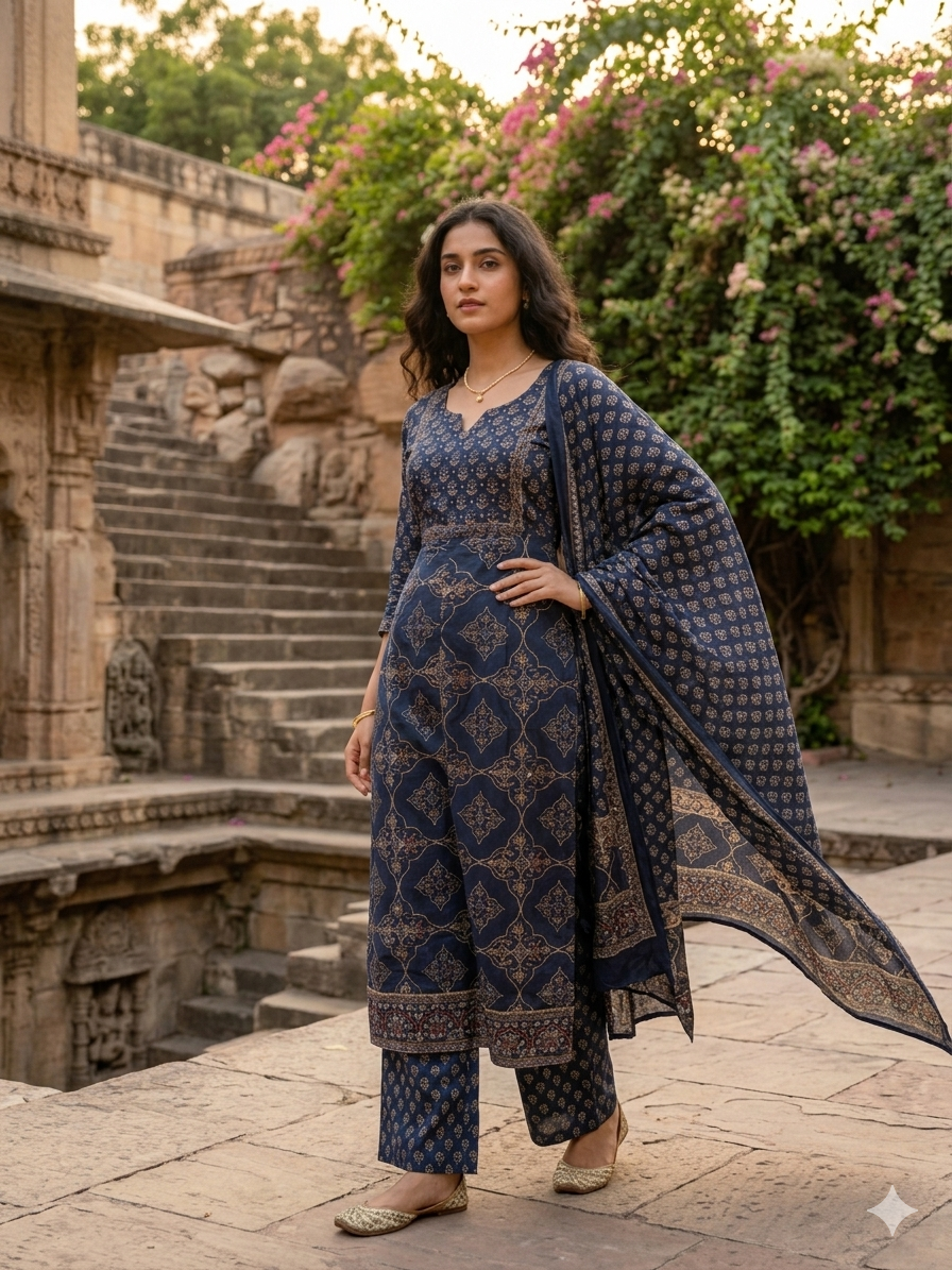 Midnight Royal Heritage Suit Set