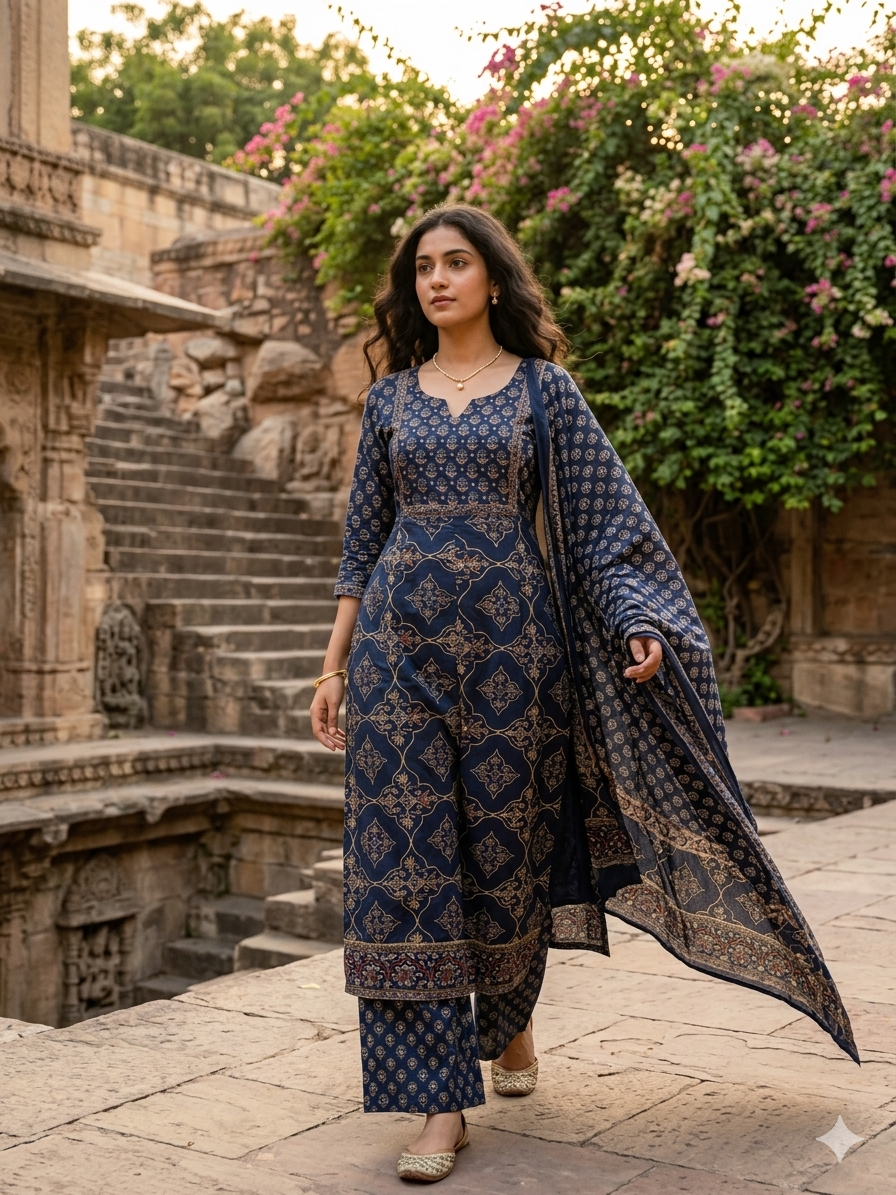 Midnight Royal Heritage Suit Set