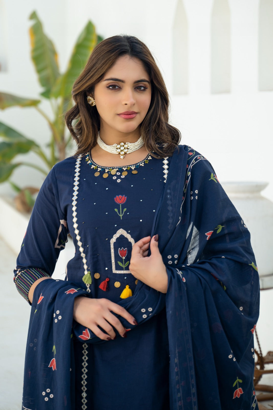 Noor Navy Suit Set 💙