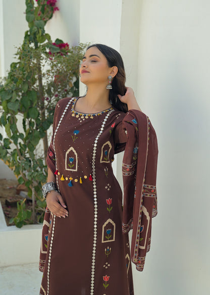 Cocoa Mehr Suit Set 🤎