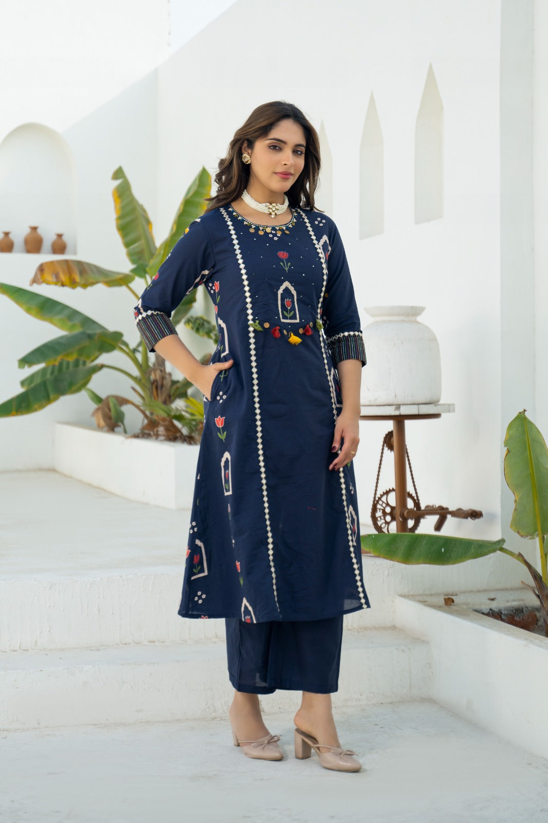 Noor Navy Suit Set 💙