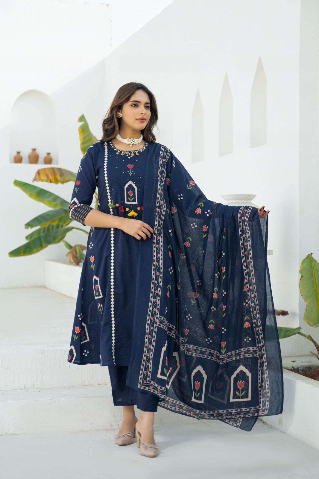 Noor Navy Suit Set 💙