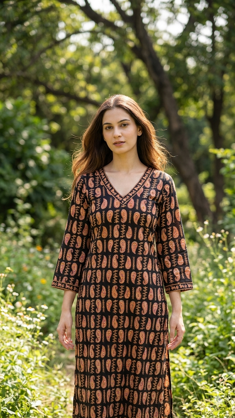 Kaya Block-Print Set