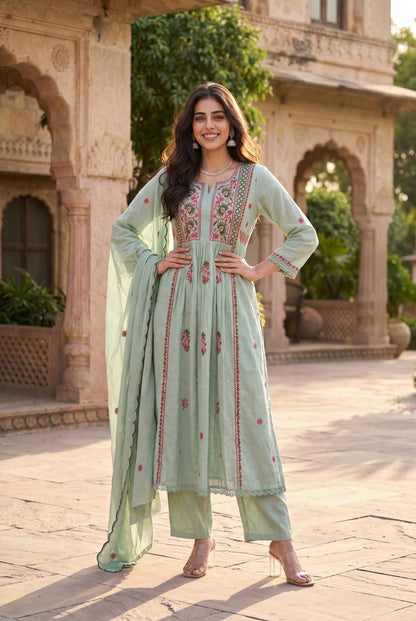 Mint Mehr Suit Set