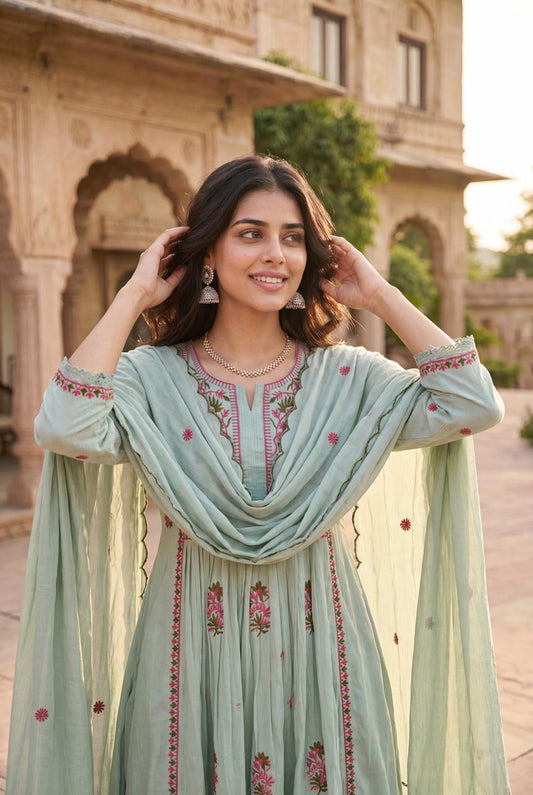 Mint Mehr Suit Set