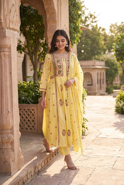 Sunehri Noor Suit Set