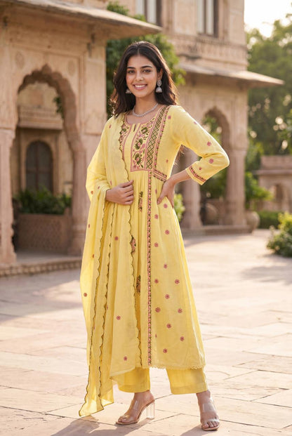 Sunehri Noor Suit Set