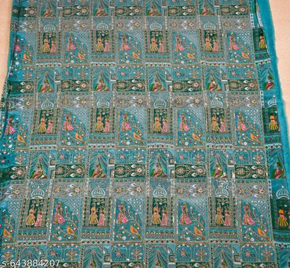 Royal Crimson Heritage Cotton Fabric