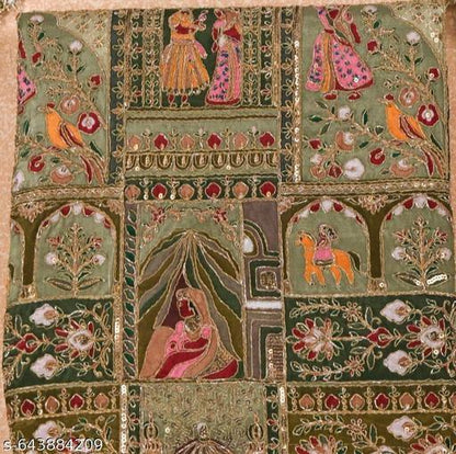 Royal Crimson Heritage Cotton Fabric