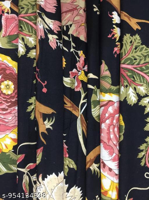 Midnight Botanical Garden Cotton Fabric