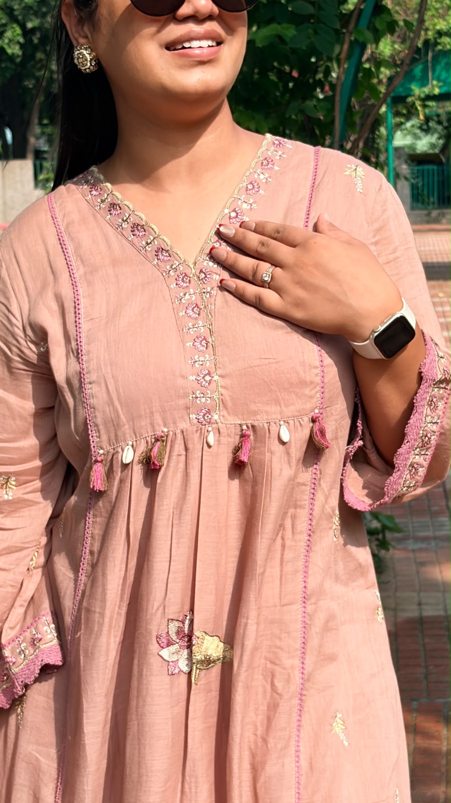 Gulnaar Grace Kurta Set 🌷