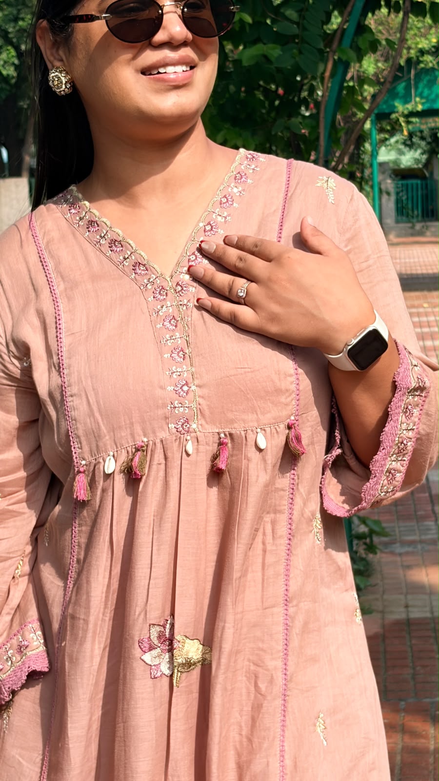 Gulnaar Grace Kurta Set 🌷