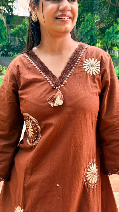 Mocha Muse Kurta Set ☕✨