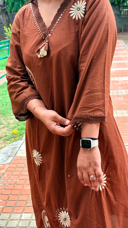 Mocha Muse Kurta Set ☕✨