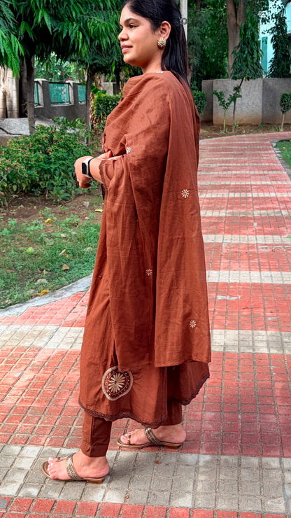 Mocha Muse Kurta Set ☕✨