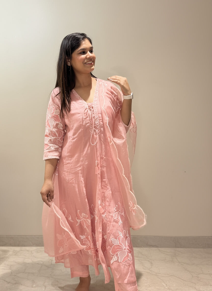 Peach Petal  Elegance