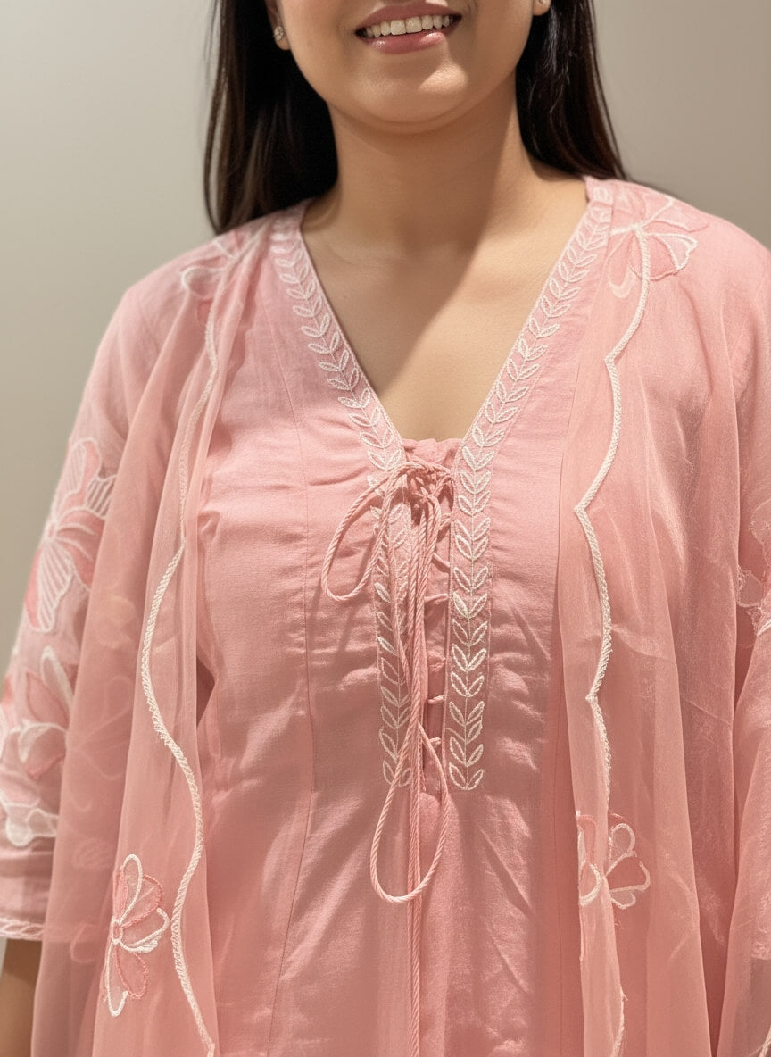 Peach Petal  Elegance