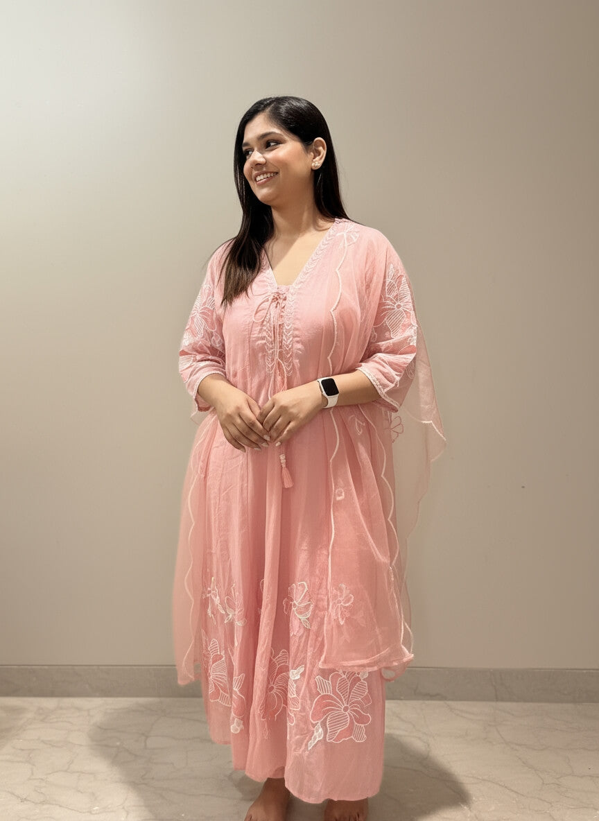 Peach Petal  Elegance