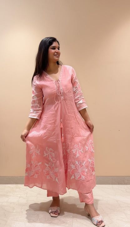 Peach Petal  Elegance