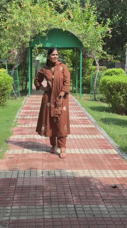Mocha Muse Kurta Set ☕✨
